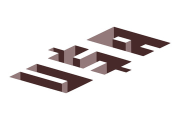USA Dollar Sign Isometric