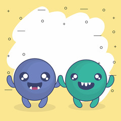 emoticons faces with crazy teeth couple characters