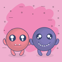 emoticons faces with crazy teeth couple characters