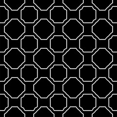 Obraz premium Seamless Pattern With Geometric, Triangle, Zig Zag. Vector Background, Texture. For Design Invitation, Interior Wallpaper, Cover Card, Technologic Design. Black white color