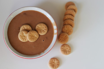 habichulelas con dulce