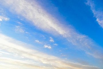 white cloud on blue sky