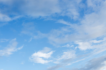 cloud on blue sky