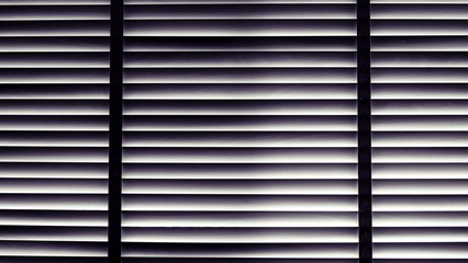 Blinds, Evening sun light outside wooden window blinds, sunshine and shadow on window blind, decorative interior home concept