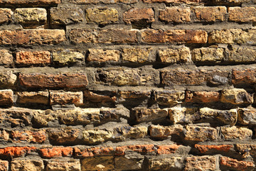 Old brick wall texture grunge background