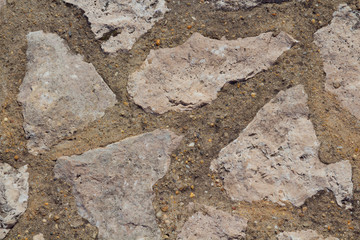 Background of stone wall texture