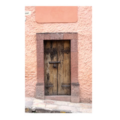 Fototapeta na wymiar Puertas, San Miguel de Allende, Mexico.