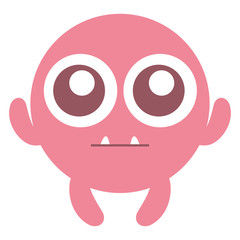 emoticon face with crazy teeth