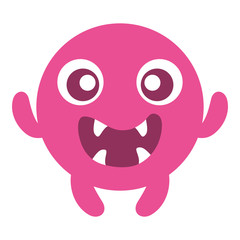 emoticon face with crazy teeth