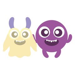 crazy monsters couple comic characters