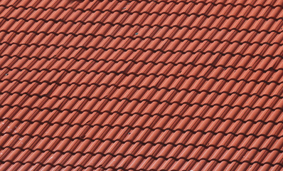 close up on roof tilt shingle background
