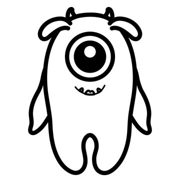 monster with one eye comic character