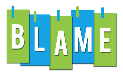 Blame Green Blue Stuck Stripes 