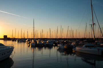 Marina di Pisa in der Toskana, Italien