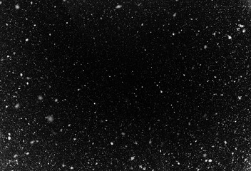 falling down snowflakes background