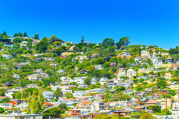 Obraz premium Sausalito is a city in Marin County, California.