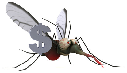 Mosquito - 3D Illustration