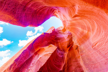 Antelope Canyon is a slot canyon in the American Southwest. © BRIAN_KINNEY