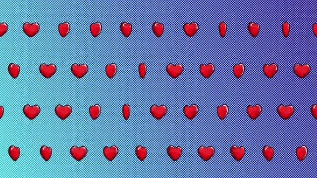 This Hearts 8-Bit Pack is a stock motion graphic