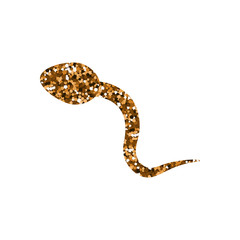 Abstract sperm sign.