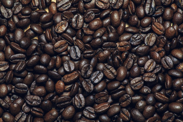 roasted coffee beans