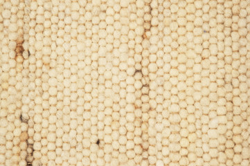 Fabric texture background. White macro cotton fabric