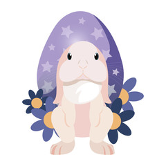 bunny egg easter