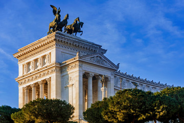 Obraz premium Vittoriano monument building in Rome