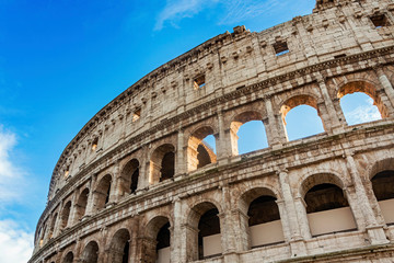 Fototapeta premium Colosseum stadium building in Rome