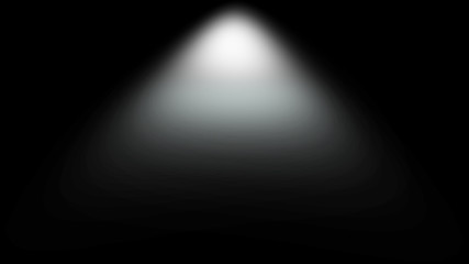 Fototapeta na wymiar Light Effect Spotlight. Spotlight Black and White Lighting. Light Effects. Isolated on black background. 3d illustration