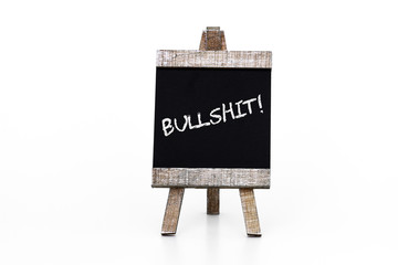 Bullshit on a blackboard