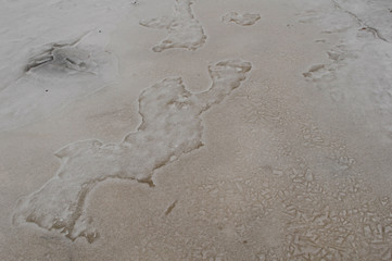 ice, abstract