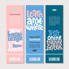 Distance education phrases