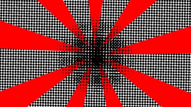 Animation of a comic