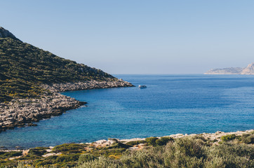 Amazing bay in Kas, Antalya.