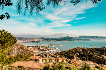 Obraz premium Il Golfo dei Poeti, La Spezia