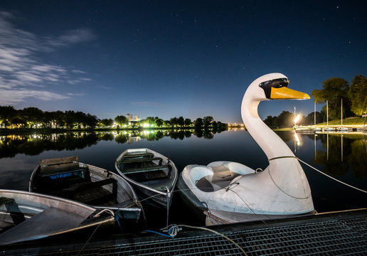 Schwan Tretboot M&uuml;nster