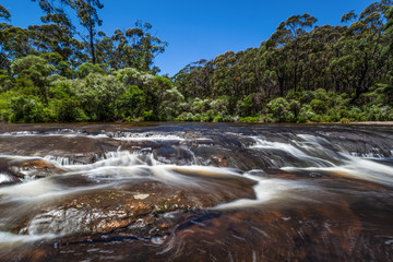 Kangaroo river in New South Wales, Australia