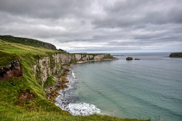 Cliffs along the Northern Irish Coast