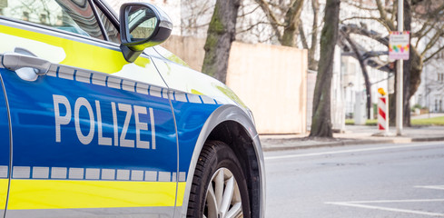 Panorama Deutsche Polizeistreife