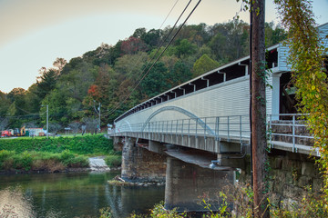 Philippi Covered Bridge along US Route 250