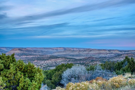 Dusk In Sweetwater County, Wyoming