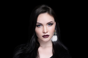 Fototapeta premium woman beauty doll look