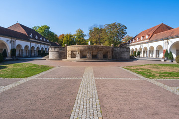 Der Sprudelhof von Bad Nauheim
