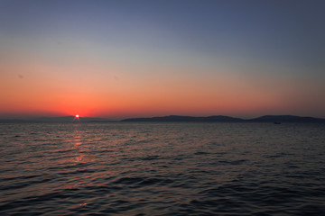 sunrise sunset sea flower sun summer windmill