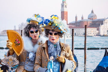 Venice carnival masks