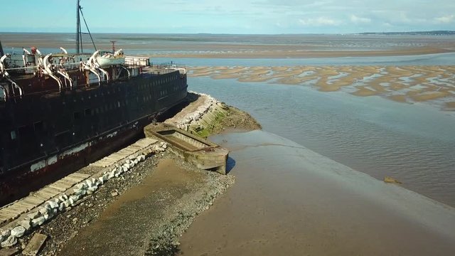 tss duke of lancaster in north wales england