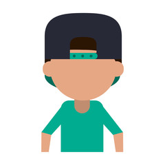 man faceless avatar isolated