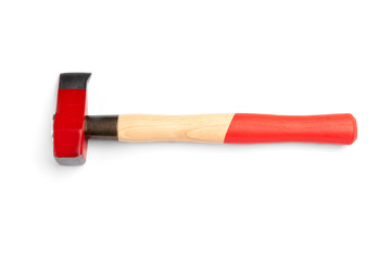 Hammer isolated on white background.