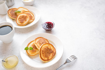 Pancakes for breakfast